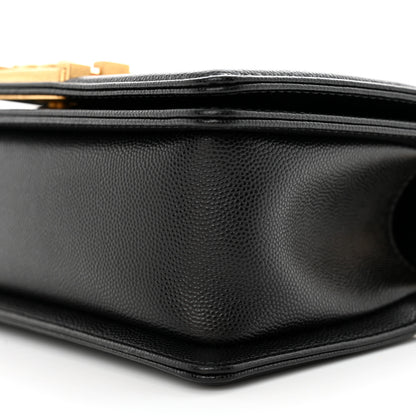 Chanel Caviar Quilted Small Boy Flap Black 10 of 13