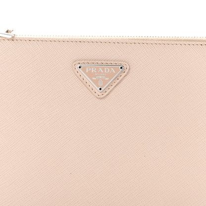 Prada Saffiano Lux Mini Shoulder Bag Ninfea 7 of 9