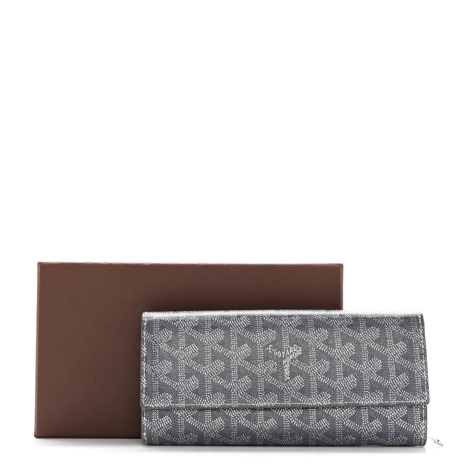 Goyard Goyardine Varenne Long Wallet Grey 13 of 13