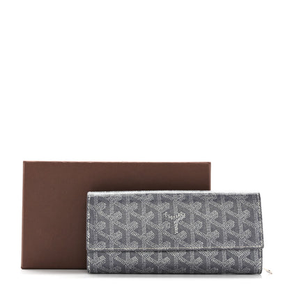 Goyard Goyardine Varenne Long Wallet Grey 13 of 13