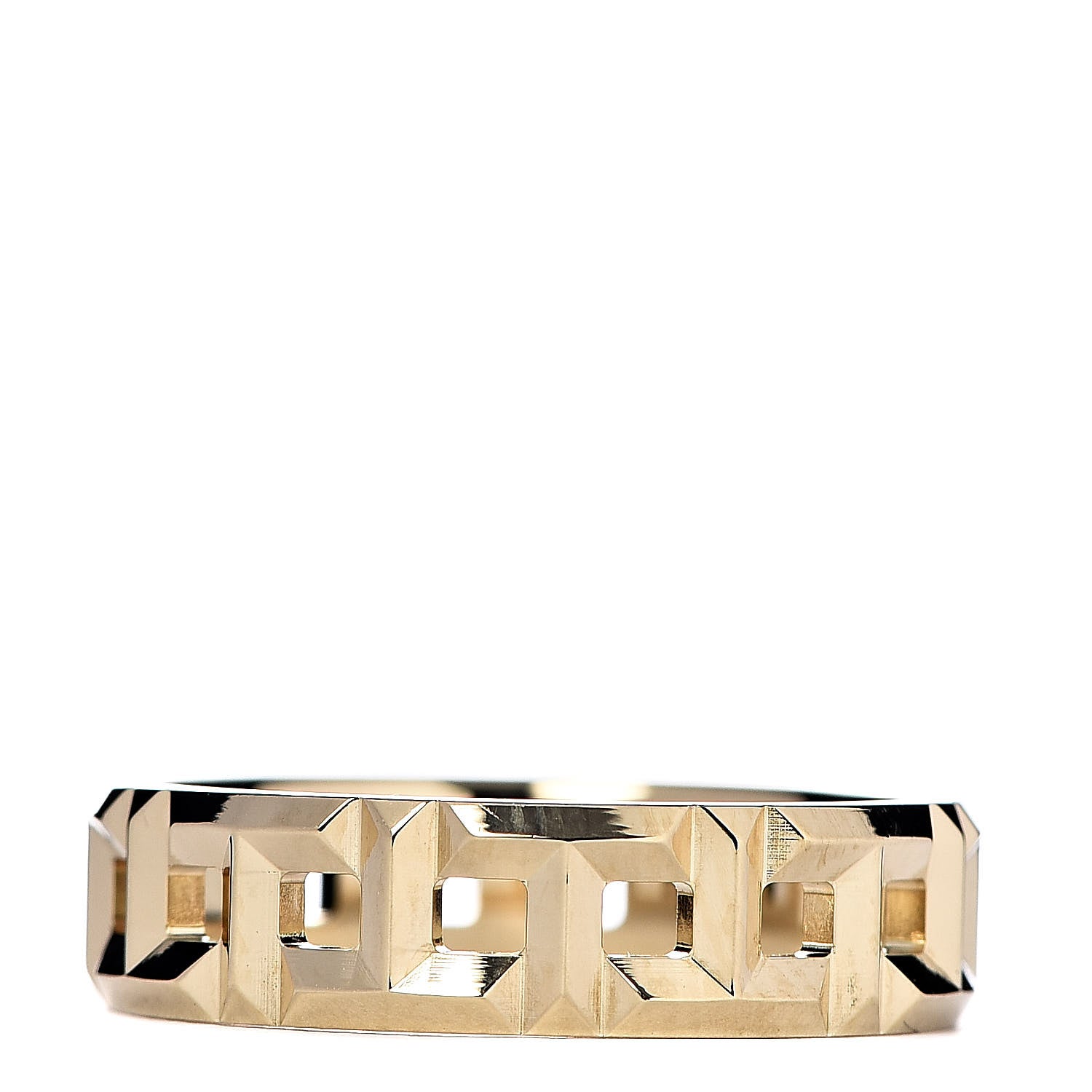 Tiffany 18K Yellow Gold T True Wide Ring 57 8 3 of 4