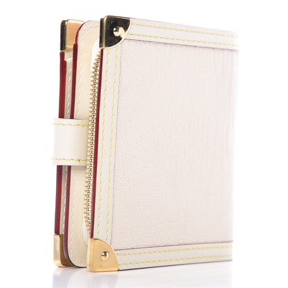 Louis Vuitton Suhali Compact Zipped Wallet White 3 of 14