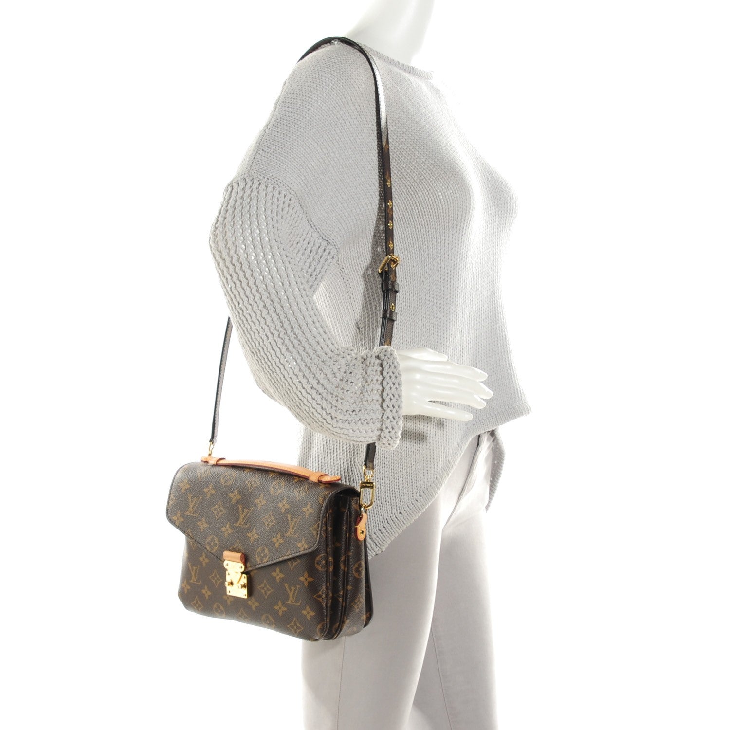 Louis Vuitton Monogram Pochette Metis 2 of 7