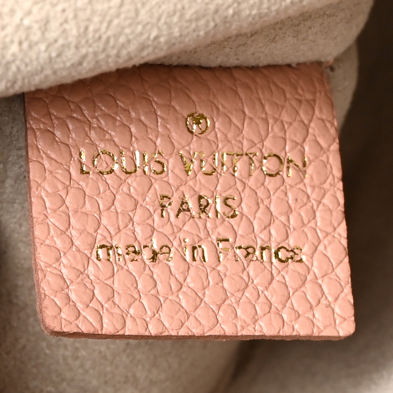 Louis Vuitton Empreinte Monogram Giant Neverfull MM Pochette Trianon Pink Cream 6 of 6