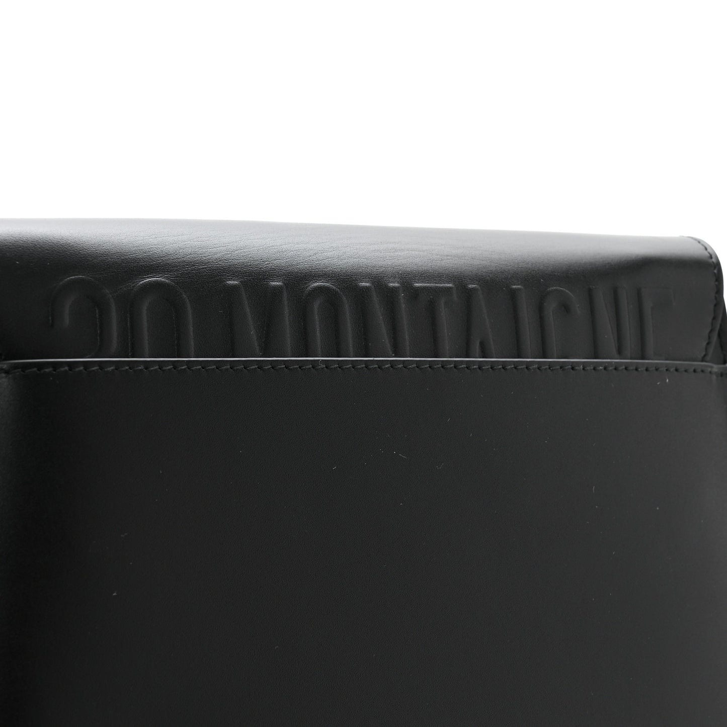 Box Calfskin Medium Bobby Flap Black