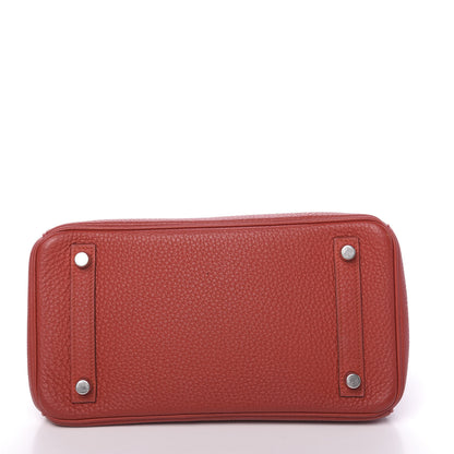 Hermes Togo Birkin 25 Rouge Garance 6 of 37