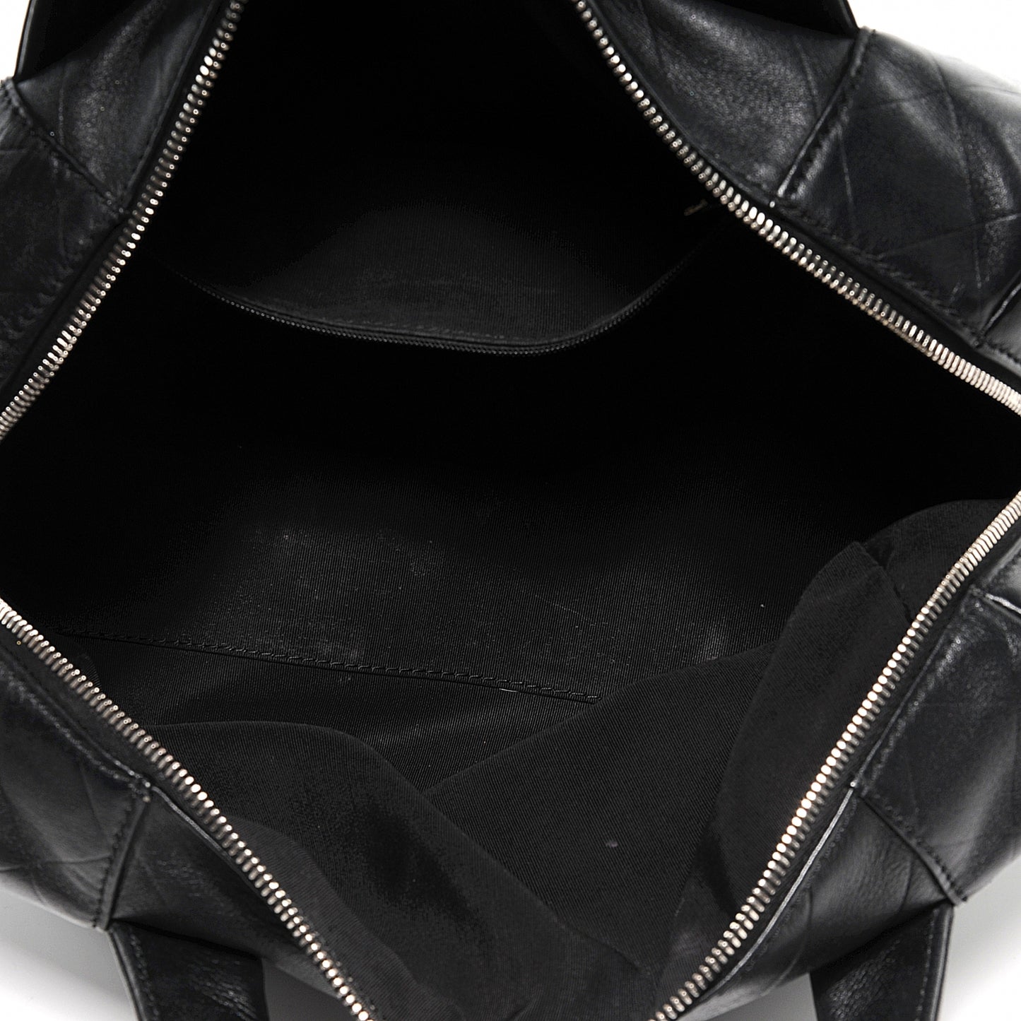Calfskin CC Chevron All Day Long Boston Black