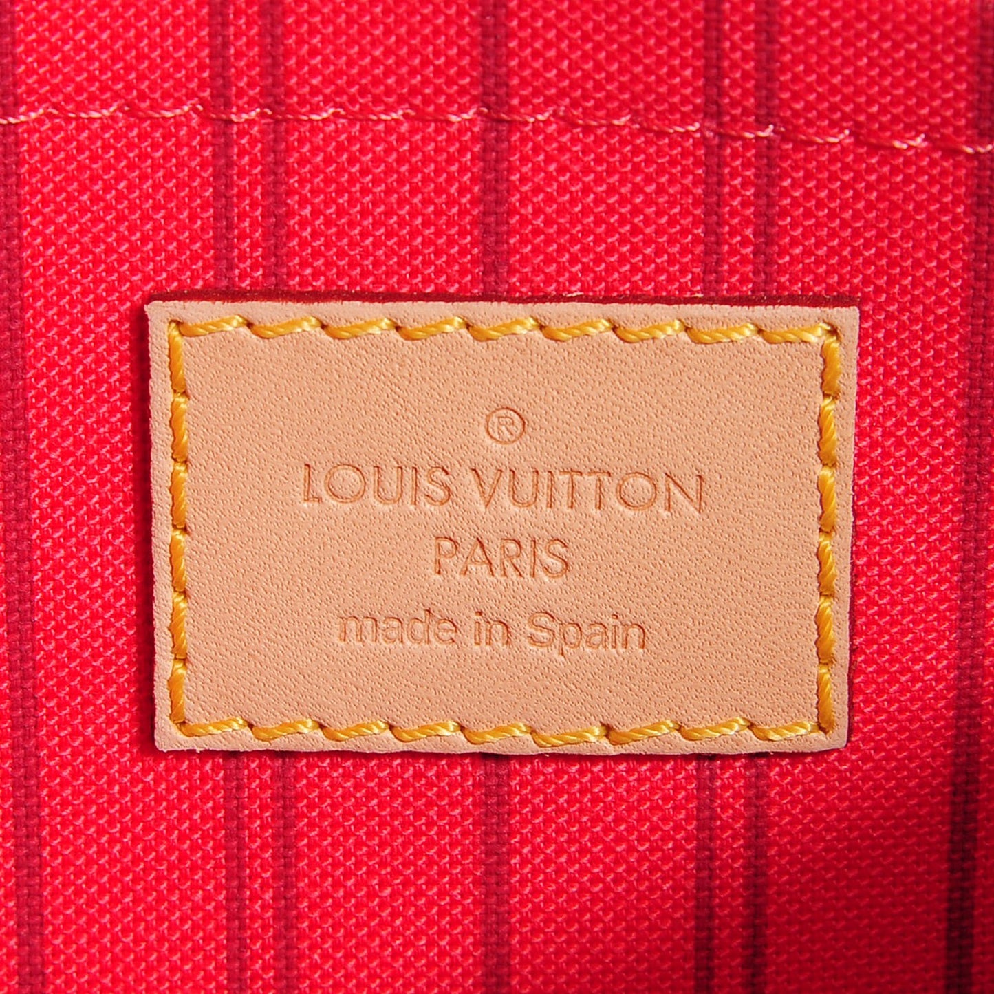 Monogram Neverfull MM GM Pochette Fuchsia
