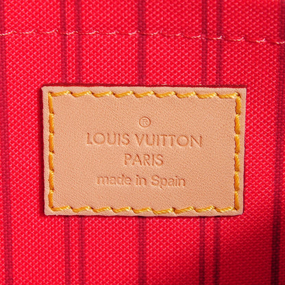 Louis Vuitton Monogram Neverfull MM GM Pochette Fuchsia 6 of 7