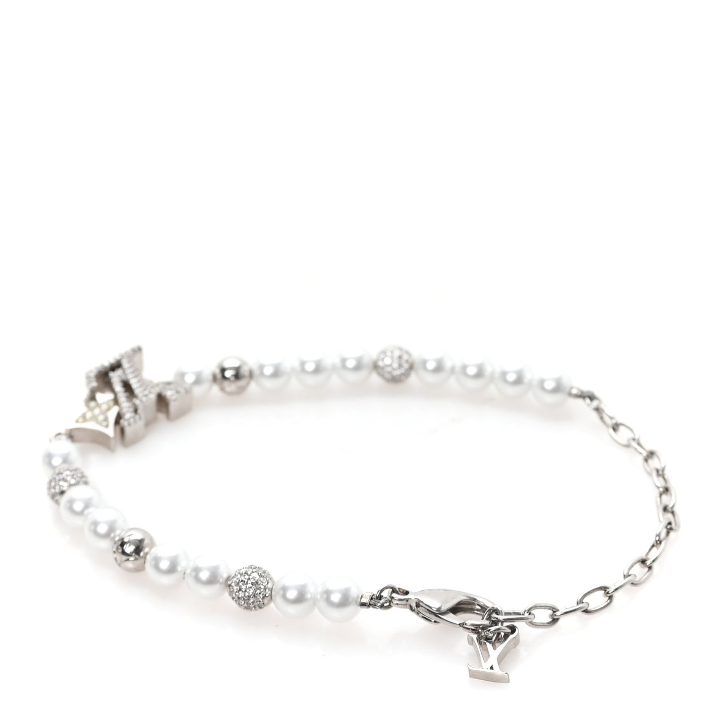 Pearls Fusion Bracelet Silver