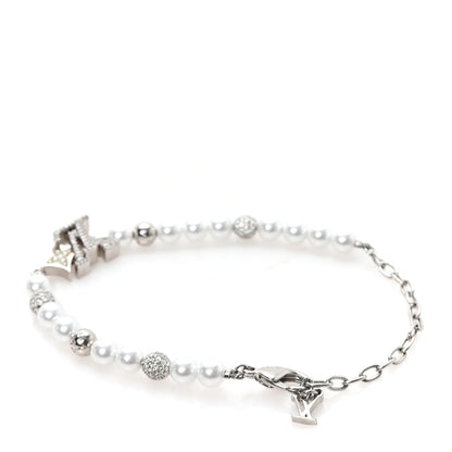 Louis Vuitton Pearls Fusion Bracelet Silver 3 of 5