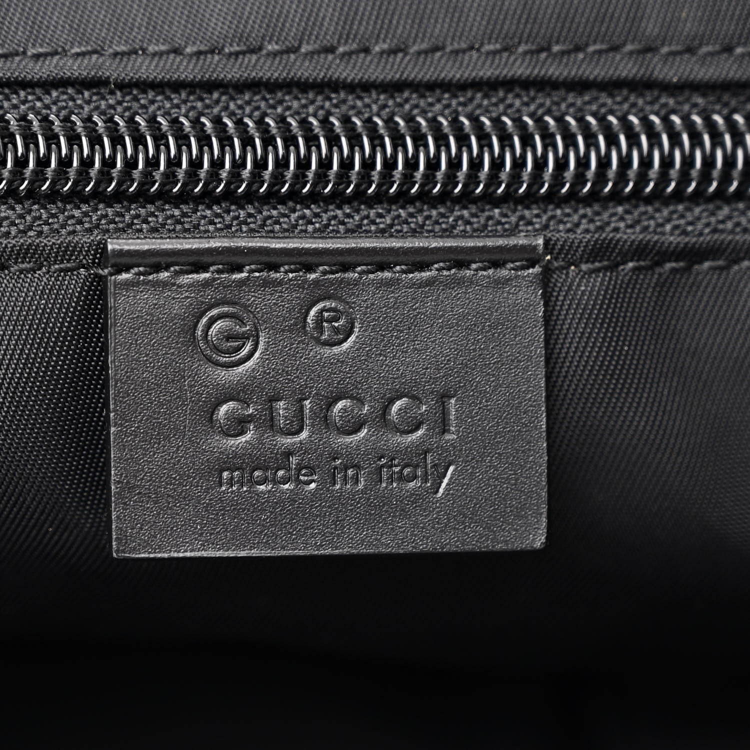 Gucci Techno Canvas Web Vertical Tote Black 6 of 11