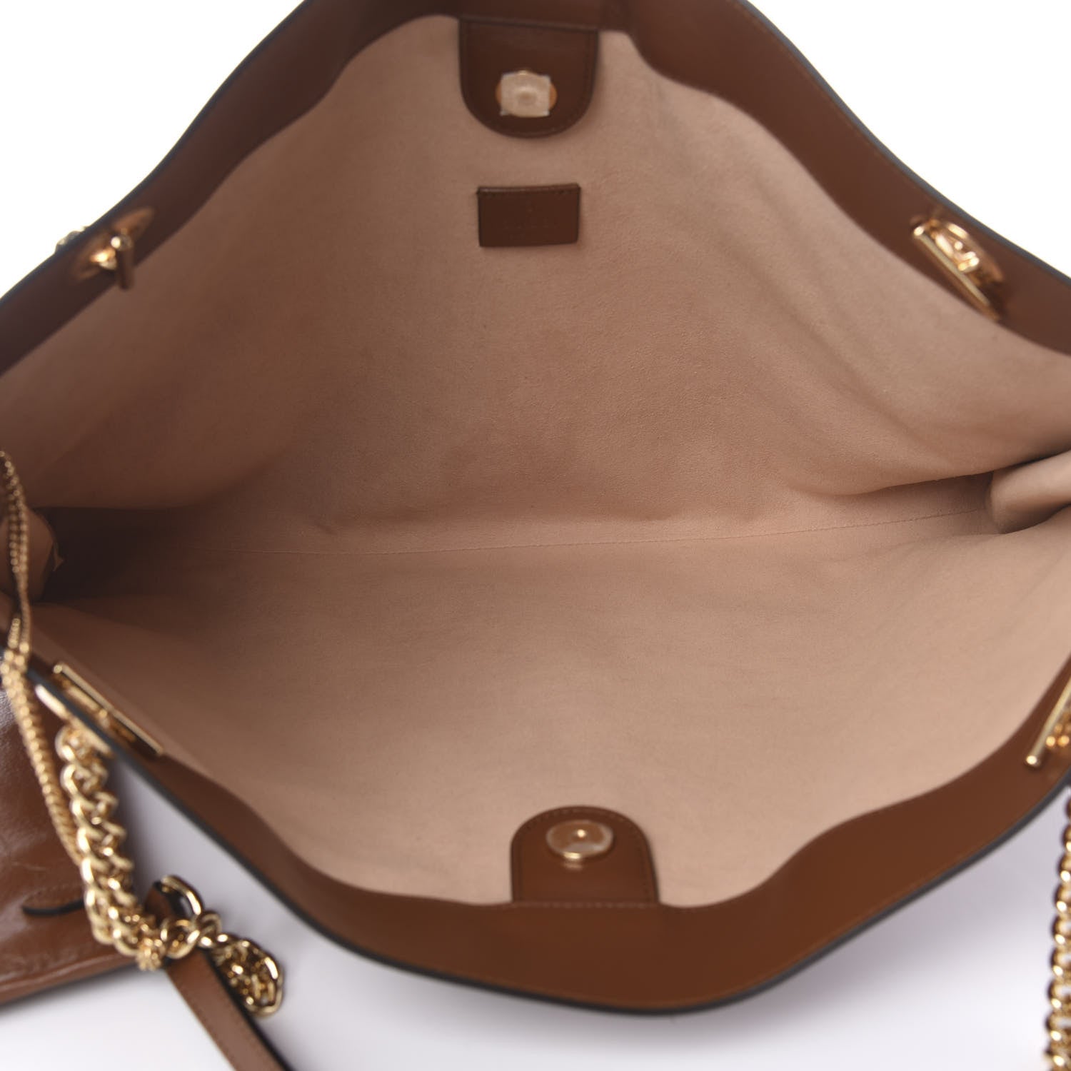 Gucci Calfskin Large Rajah Chain Tote Cuir 6 of 15