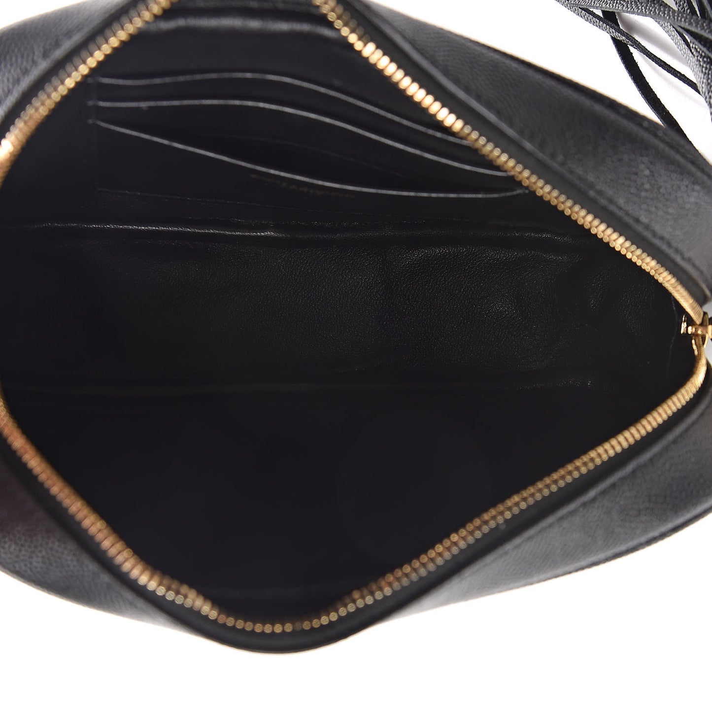 Grain De Poudre Matelasse Monogram Mini Lou Camera Bag Black