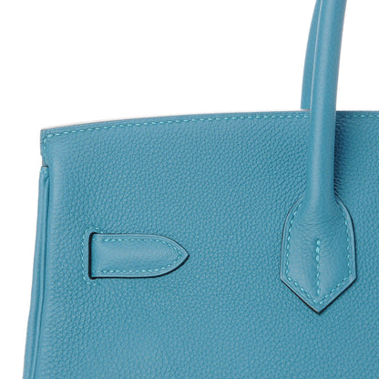 Hermes Togo Birkin 35 Turquoise 29 of 32