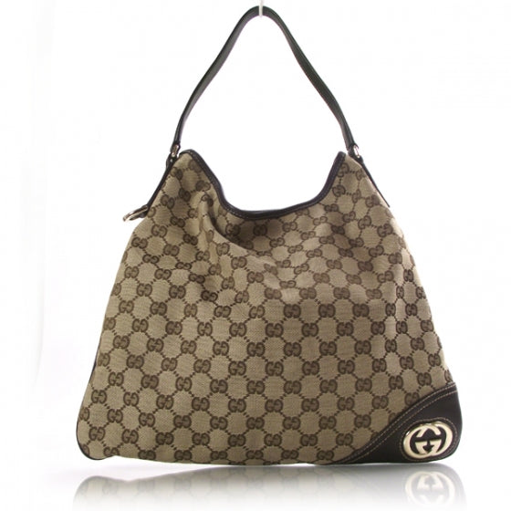 Monogram New Britt Medium Hobo Ebony