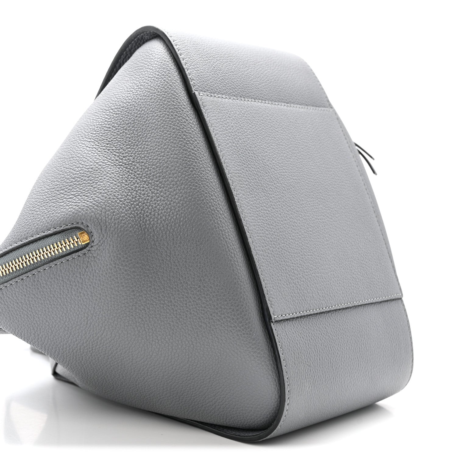Loewe Grained Calfskin Small Hammock Shoulder Bag Asphalt 9 of 15