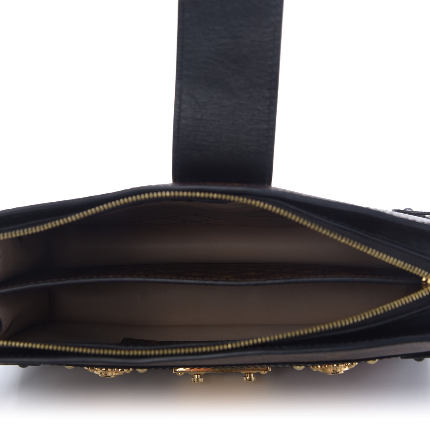 Reverse Monogram Trunk Clutch