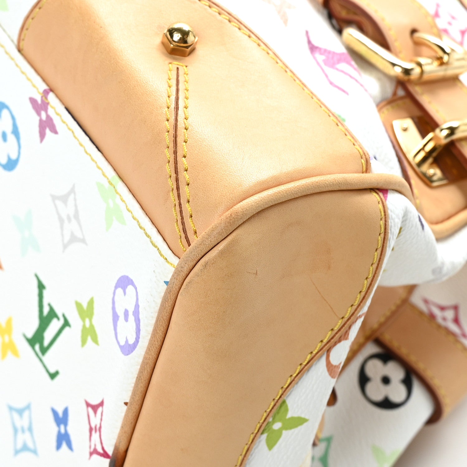 Louis Vuitton Monogram Multicolor Claudia White 8 of 12