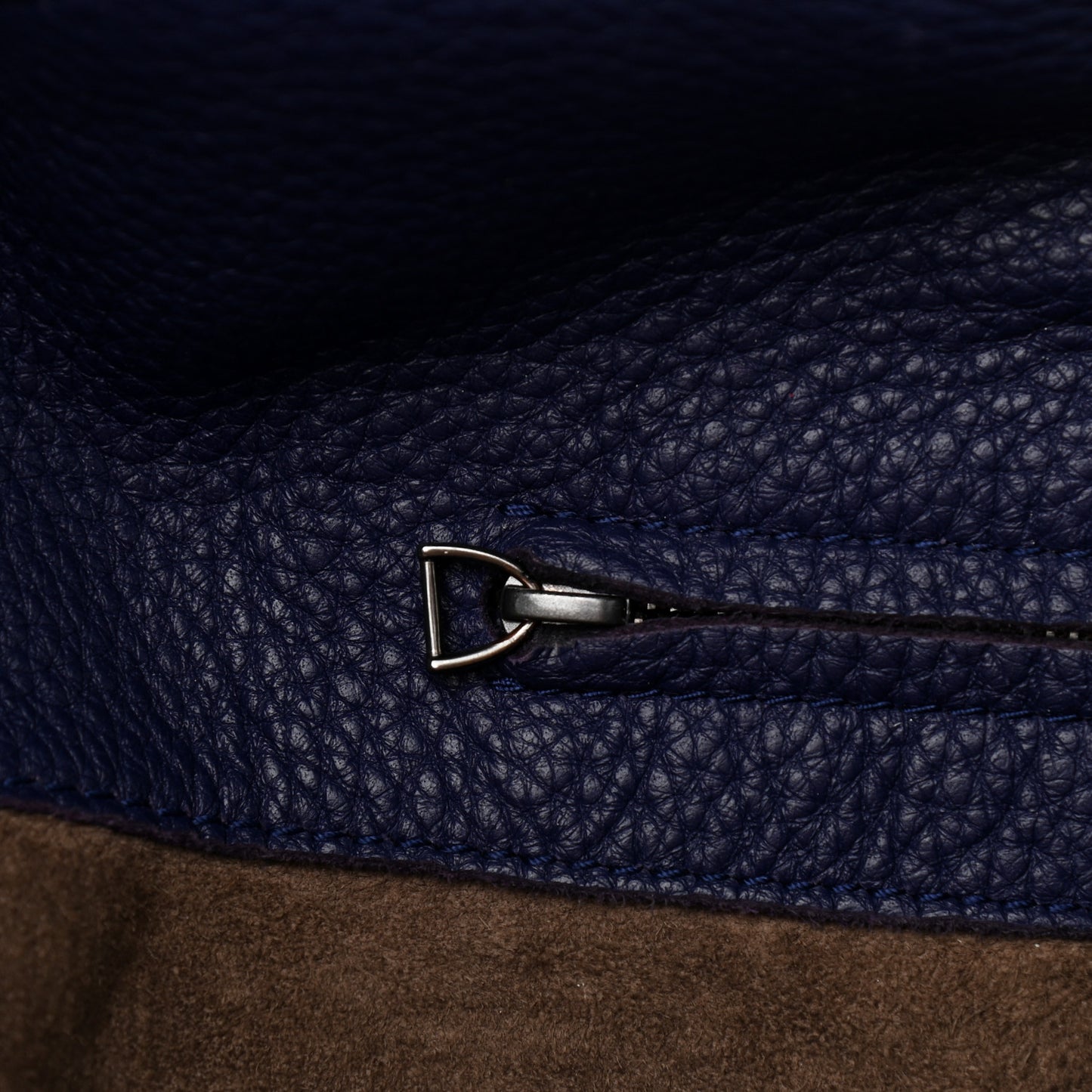 Cervo Deerskin Large Hobo Denim