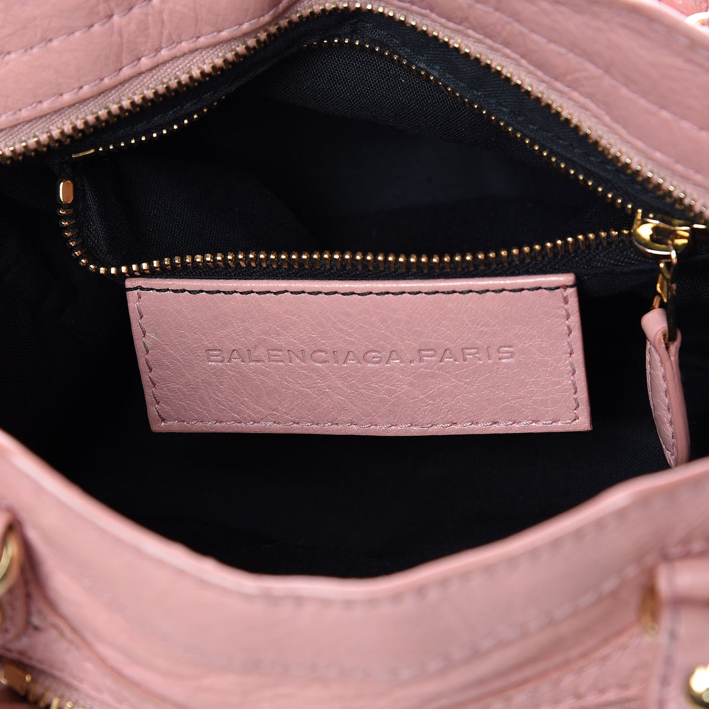 Agneau Giant 12 Gold Hardware Mini City Rose Peche