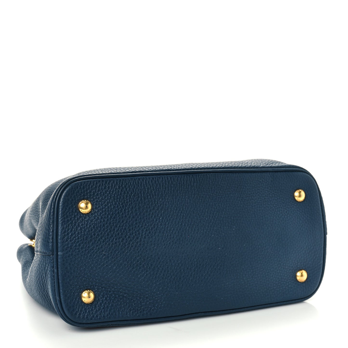 Vitello Daino Top Handle Bag Baltico
