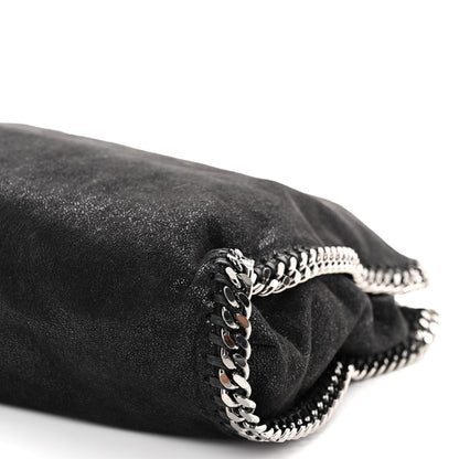 Stella McCartney Shaggy Deer Falabella Fold Over Tote Black 9 of 9