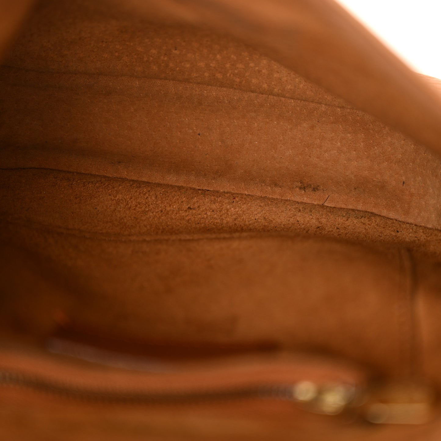 Visetos Small Flap Shoulder Bag Cognac