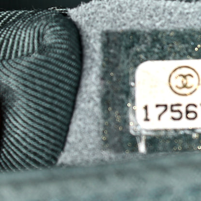 Chanel Caviar Quilted Medium Boy Flap Vert Fonce 7 of 20