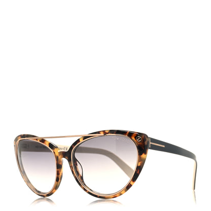 Tom Ford Edita Sunglasses TF384 Havana 1 of 9