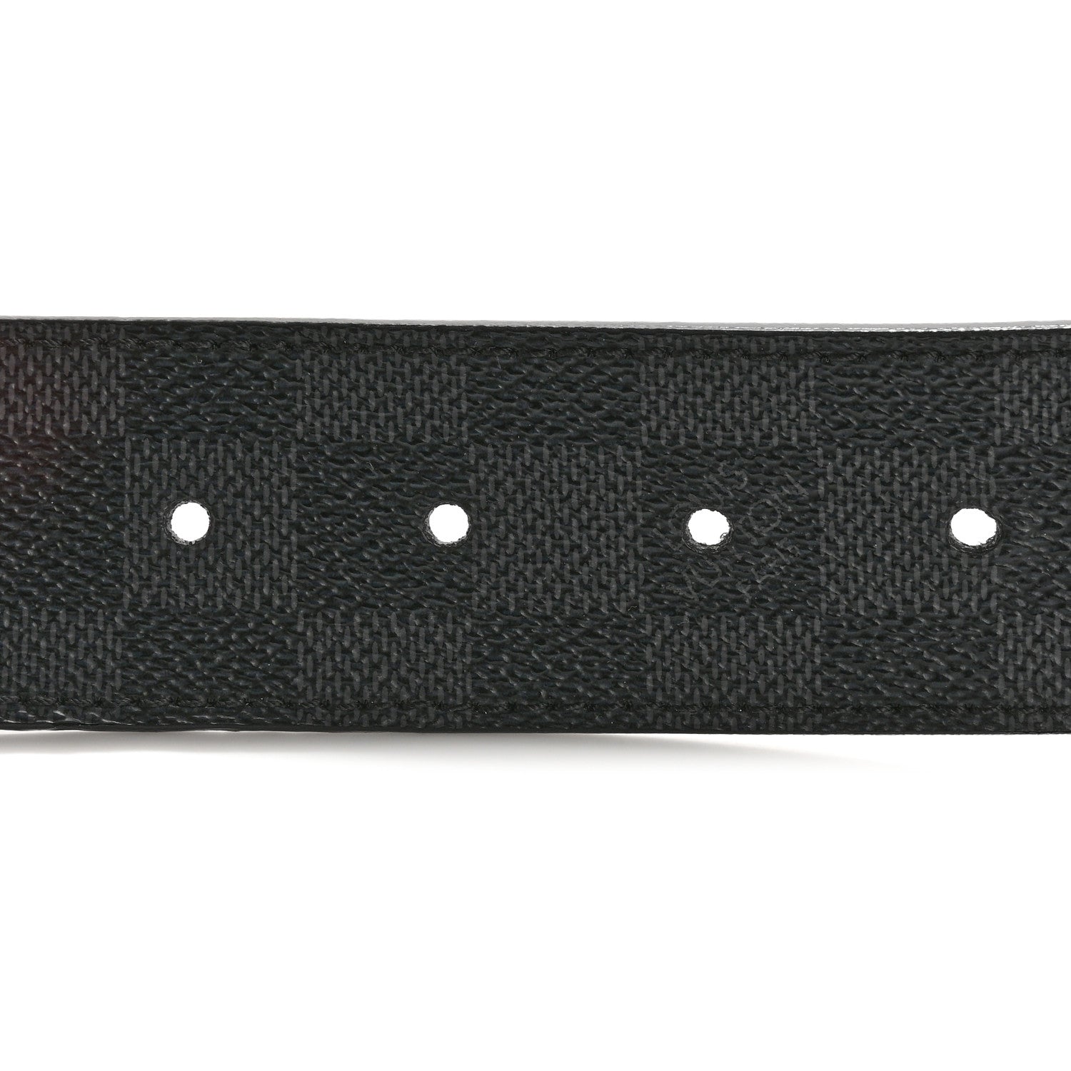 Louis Vuitton Damier Graphite 40mm LV Initiales 90 36 Belt 3 of 9