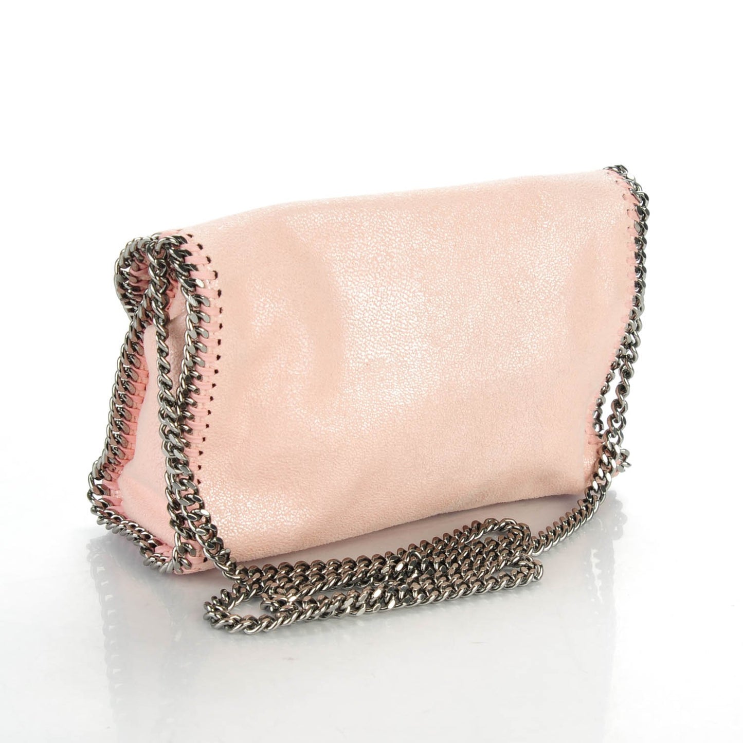 Pearlescent Mini Falabella Shoulder Bag Pink
