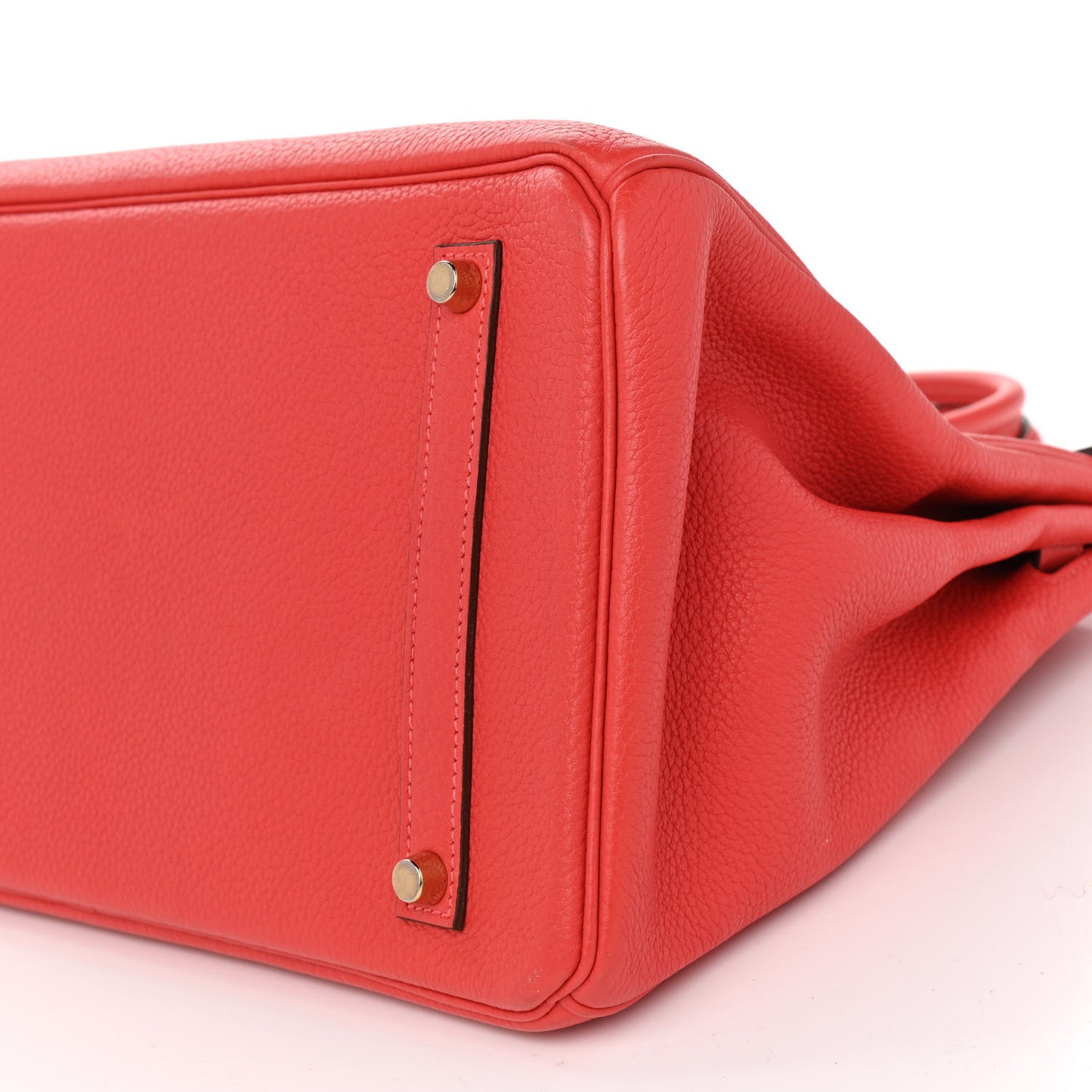 Togo Birkin 35 Rouge Pivoine