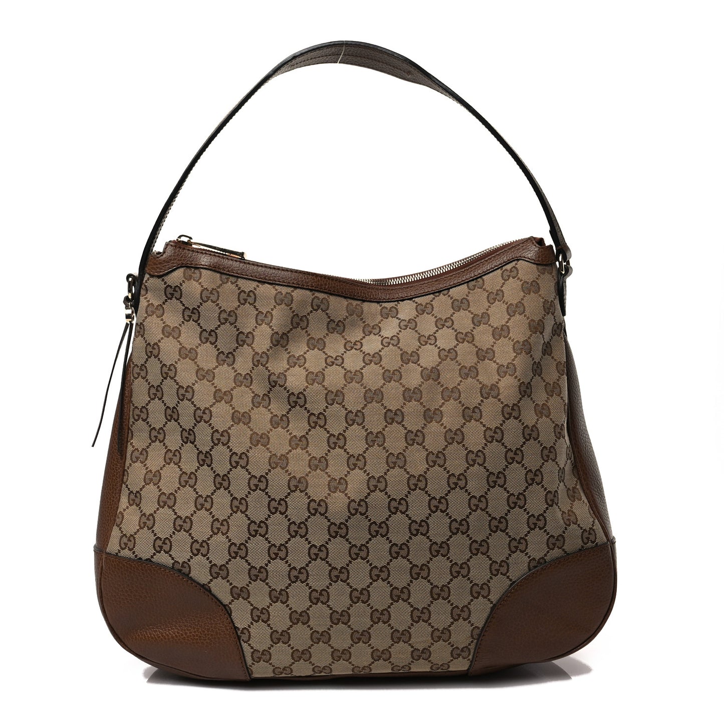 Soft GG Monogram Large Margaux Hobo Brown
