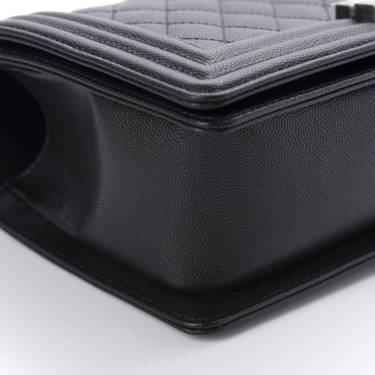 Chanel Caviar Quilted Medium Boy Flap Black 6 of 13