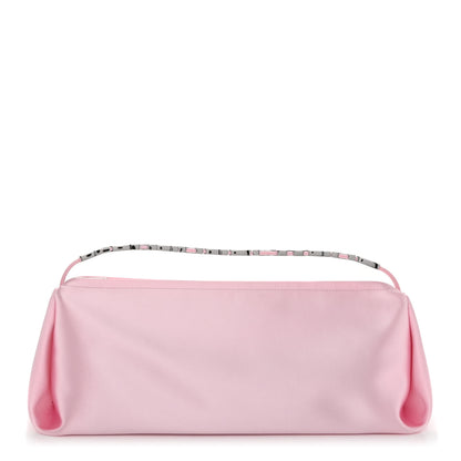 Alexander Wang Satin Crystal Large Marquess Shoulder Bag Pink 1 of 10