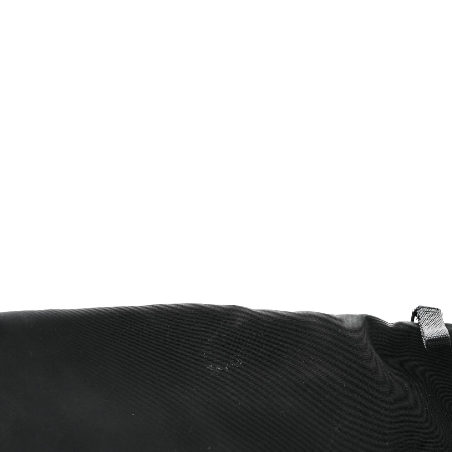 Tessuto Nylon Double Pocket Belt Bag Black