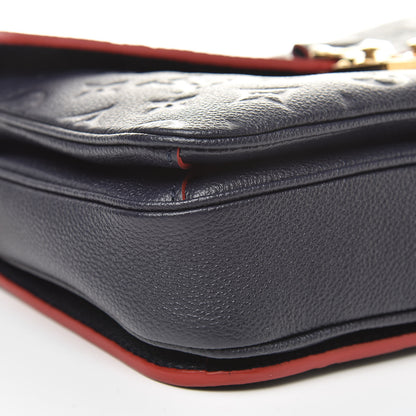 Louis Vuitton Empreinte Pochette Metis Marine Rouge 10 of 11