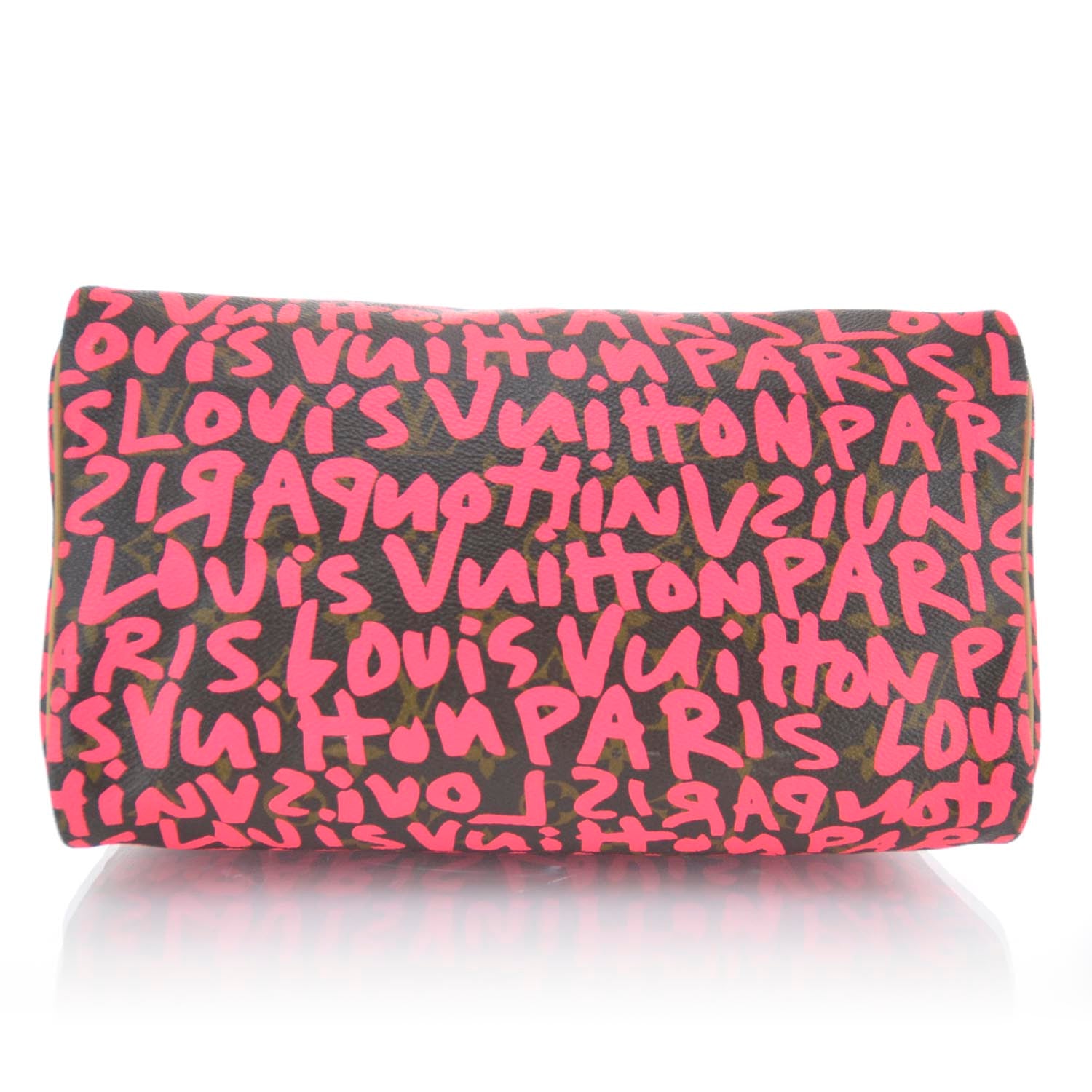 Louis Vuitton Monogram Graffiti Speedy 30 Fuchsia 5 of 9