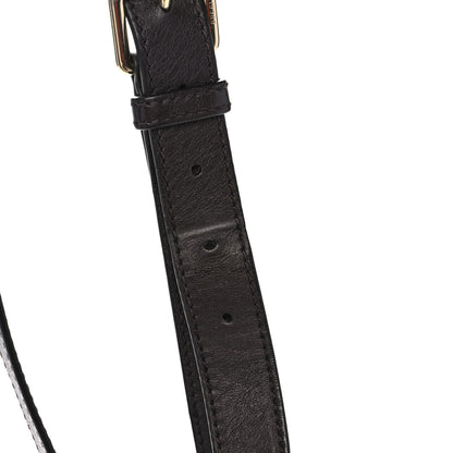 Gucci GG Monogram Web Flat Messenger Bag Dark Brown 13 of 14