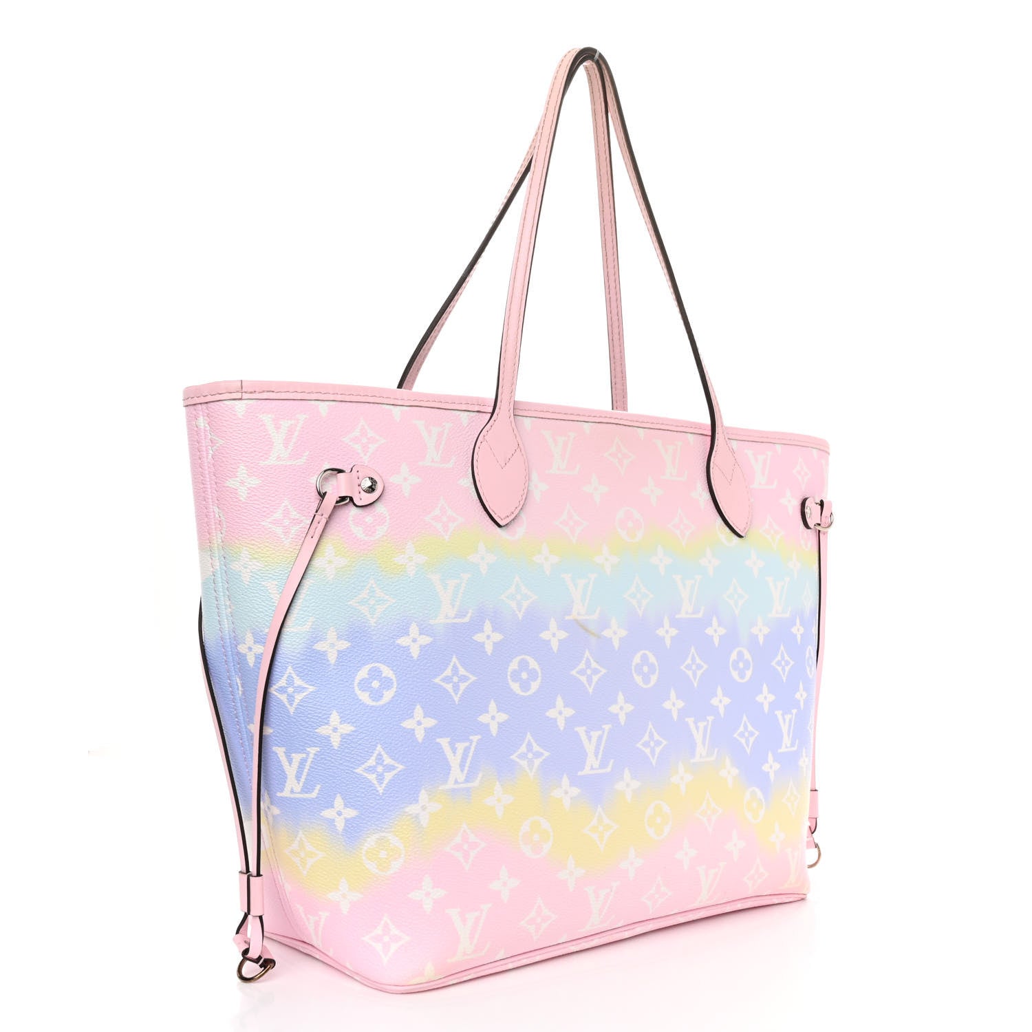 Louis Vuitton Monogram Escale Neverfull MM Pastel 4 of 14