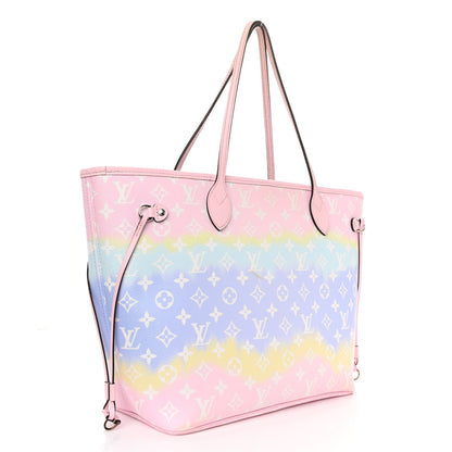 Louis Vuitton Monogram Escale Neverfull MM Pastel 4 of 14