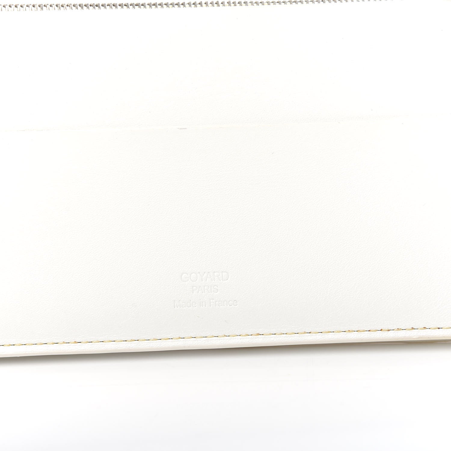 Goyard Goyardine Richelieu Wallet White 7 of 12