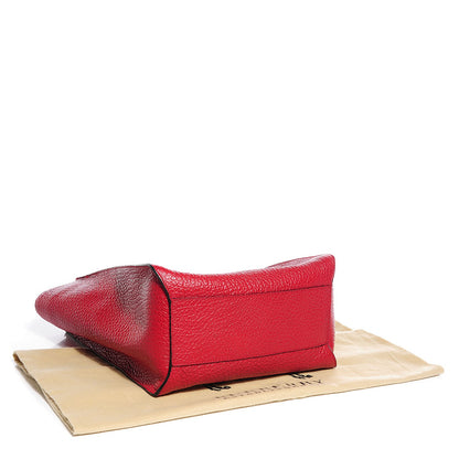 Burberry Heritage Grain Medium Woodbury Tote Military Red 4 of 9