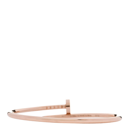Cartier 18K Pink Gold Small Juste Un Clou Bracelet 15 2 of 4