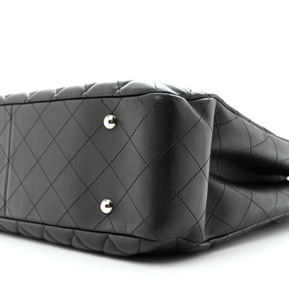 Chanel Calfskin Quilted Large Classic Shopping Tote  Black 9 of 9