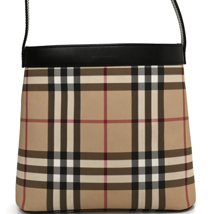 Burberry House Check Shoulder Bag Black 8 of 10