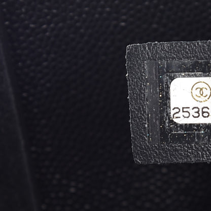 Chanel Caviar Medium Studded Deauville Tote Black 8 of 10