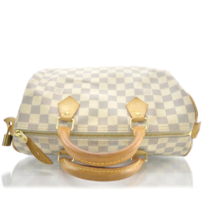 Louis Vuitton Damier Azur Speedy 30 5 of 10
