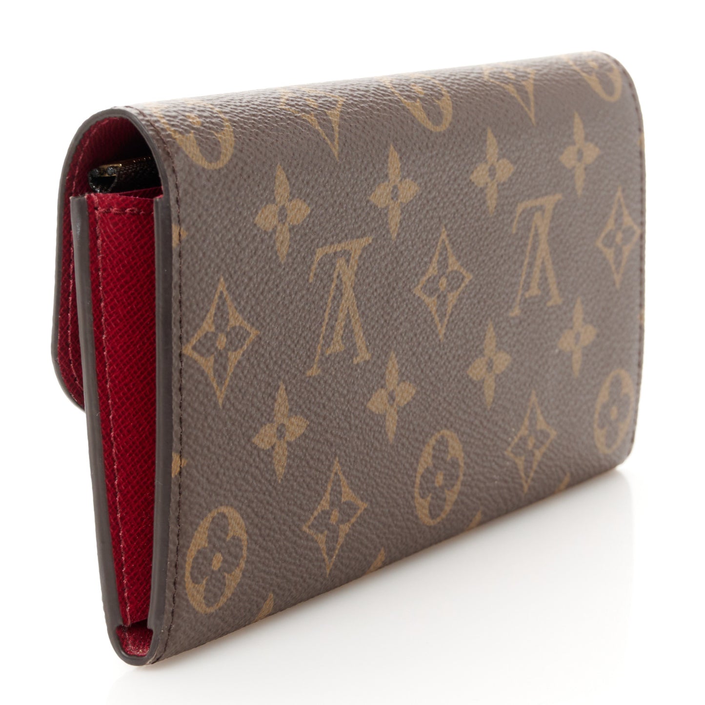 Monogram Emilie Wallet Fuchsia